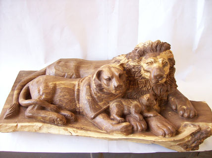 Familia de leones