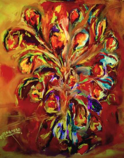 flor Oil Canvas Others