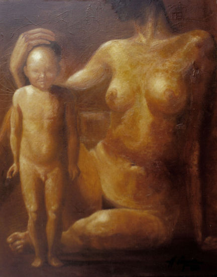 maternidad Oil Canvas Nude Paintings