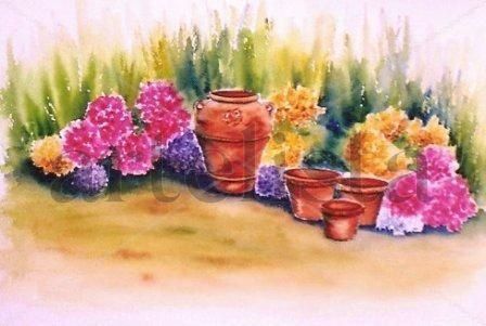 FLORES Watercolour Paper Landscaping