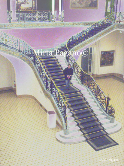 Escaleras del Palacio Architecture and Interiorism Color (Digital)