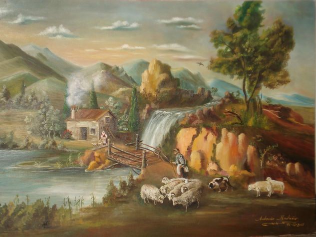 paisaje Oil Canvas Landscaping