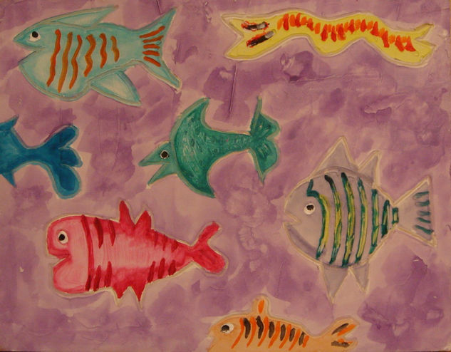 Peces Lila Acrylic Panel Landscaping