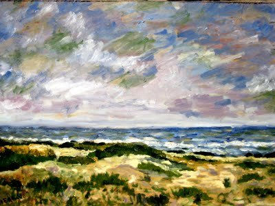 jose ignacio Oil Panel Landscaping