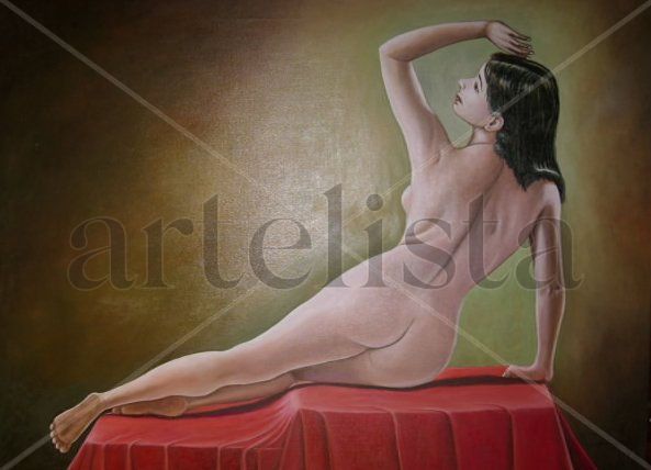 DESNUDO-2 Oil Canvas Nude Paintings