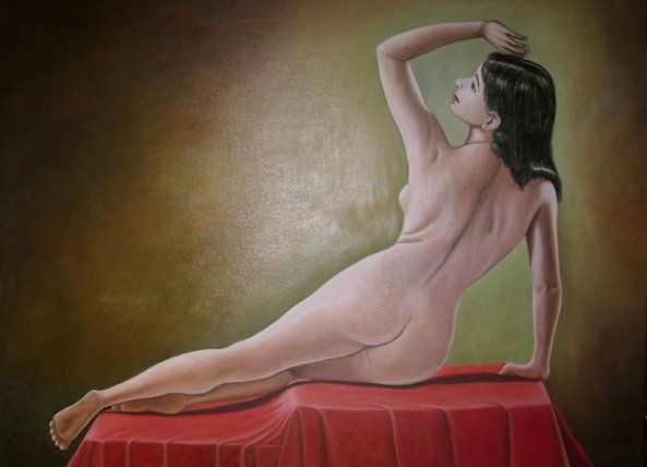 DESNUDO-2 Oil Canvas Nude Paintings