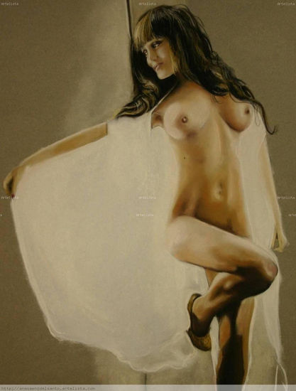 Desnudo Pastel Papel Desnudos