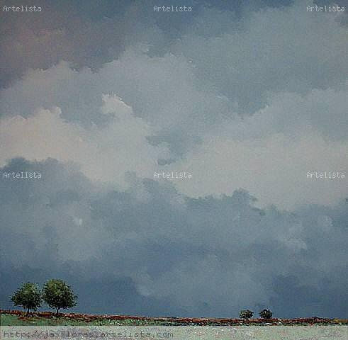 AGÜACERO Oil Canvas Landscaping