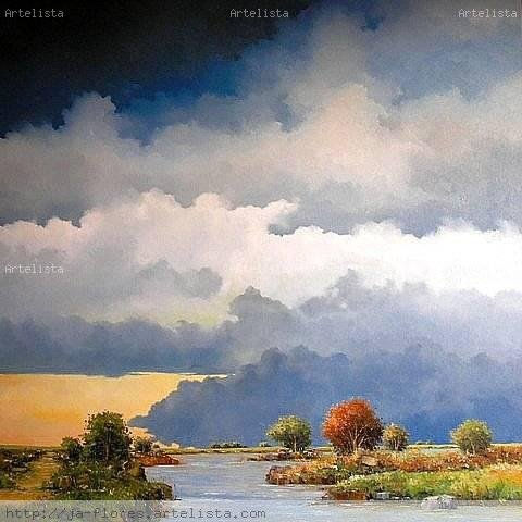 AMANECER Oil Canvas Landscaping