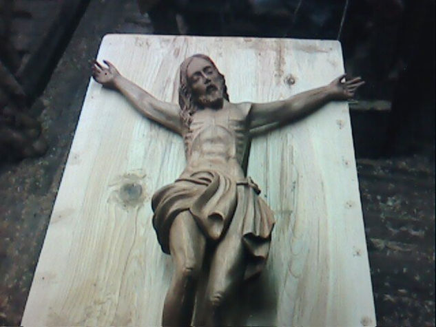 cristo Madera Figurativa