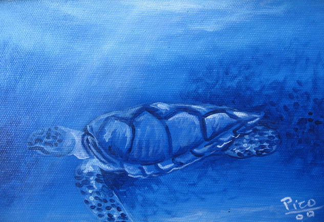 la tortuga azul 