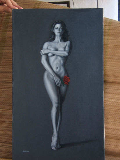 Desnudo femenino (grisalla) Oil Canvas Landscaping