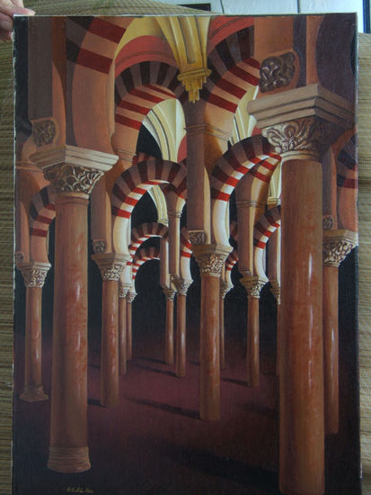 Mezquita de Córdoba Oil Canvas Landscaping