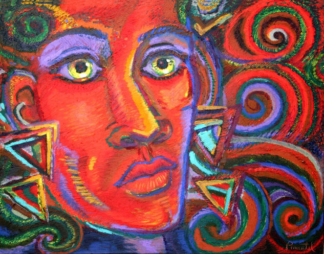 GUADALUPE MARIN Oil Canvas Portrait