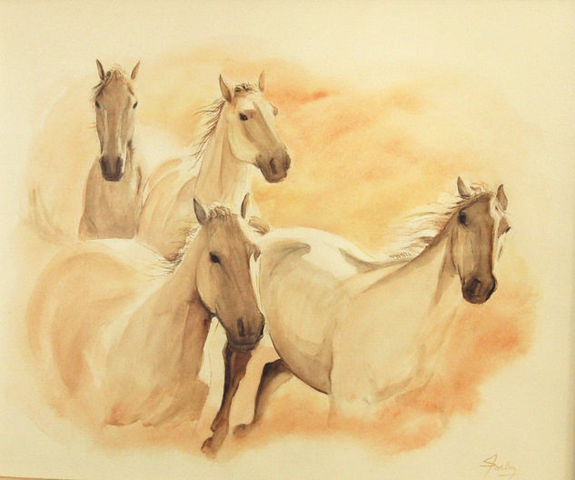 libres... Watercolour Paper Animals