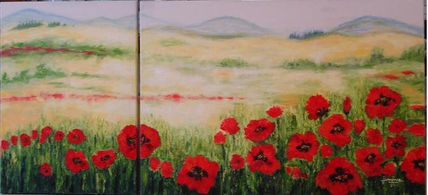 Campo de amapolas