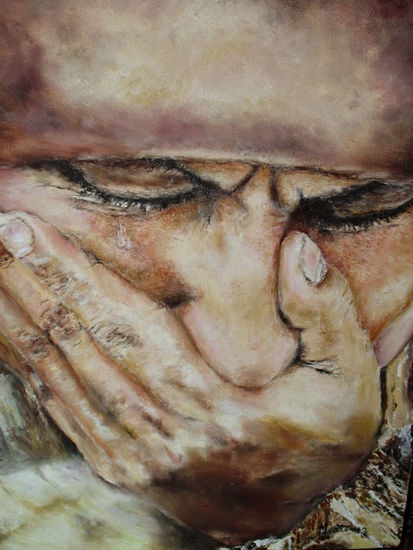 Mujer Palestina Oil Canvas