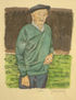 Retrato de Pedro, boceto para romeria