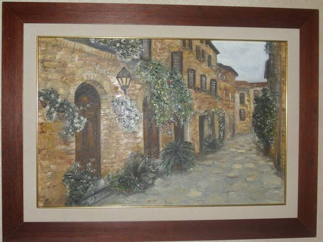 paisaje urbano Oil Canvas Landscaping