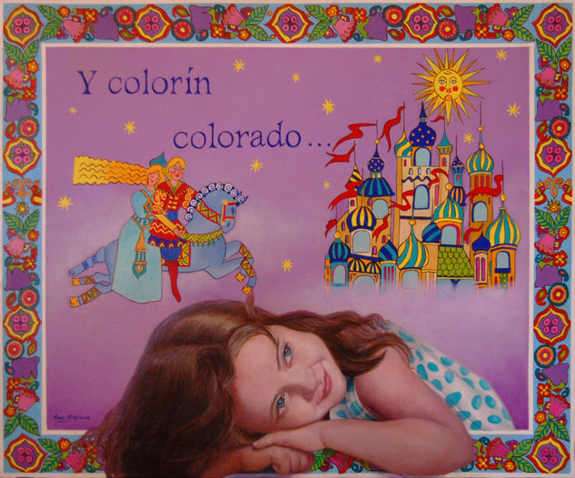 Colorin colorado Óleo Lienzo Figura