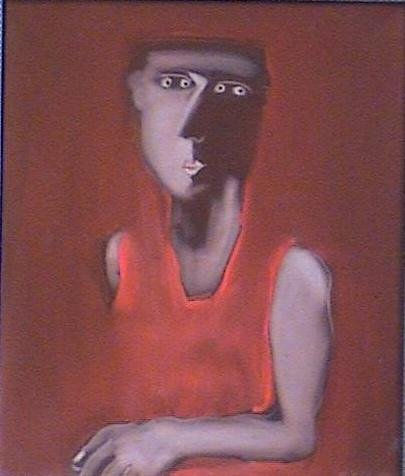 S/T Oil Canvas Figure Painting