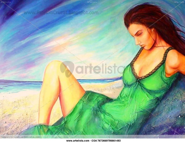 VESTIDO VERDE