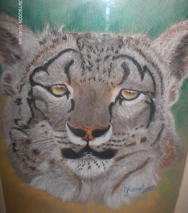 leopardo de las nieves