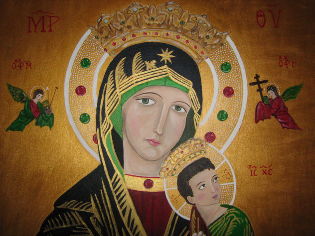 Detalle Icono Perpetuo Socorro