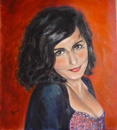 paula Oil Canvas Portrait