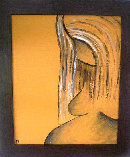 SOGNO Acrylic Panel Figure Painting