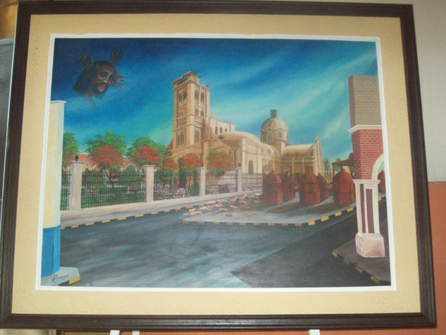 "Iglesia de luren un dia despues " colecc:"colores de mi region de walter ramos" Oil Canvas Others