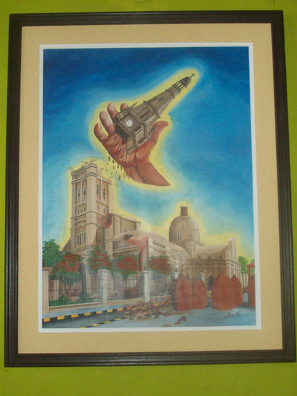 "La mano de dios...