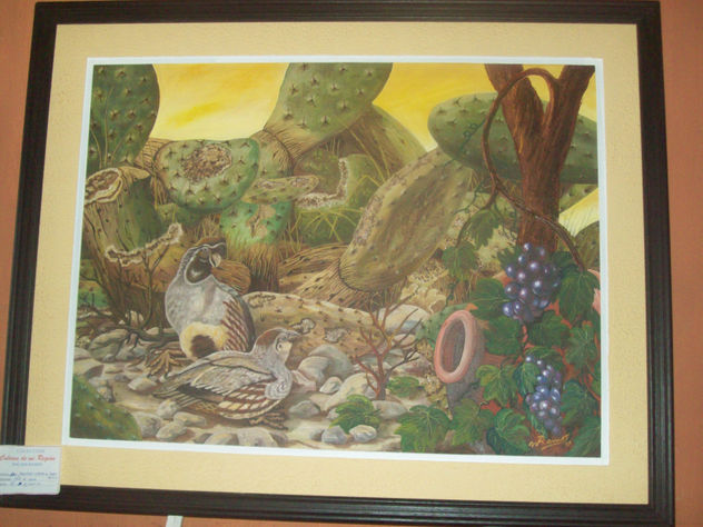 "las codornises "colecc:"colores de mi region de walter ramos"