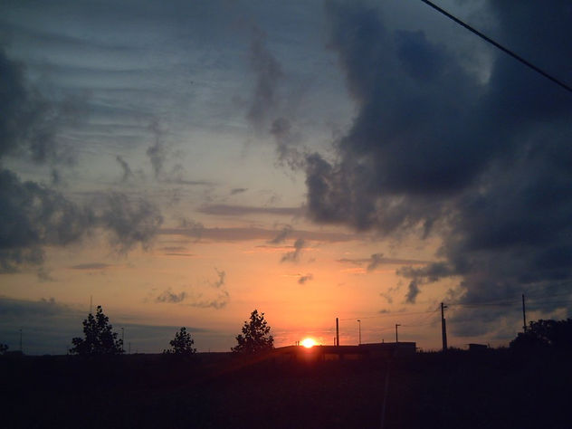atardecer