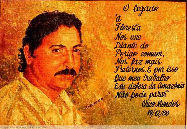 O legado de Chico Mendes Oil Others Portrait