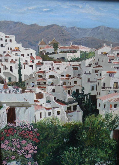 NERJA Oil Canvas Landscaping