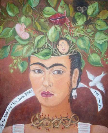 FRIDA LA suFRIDA Oil Canvas Portrait