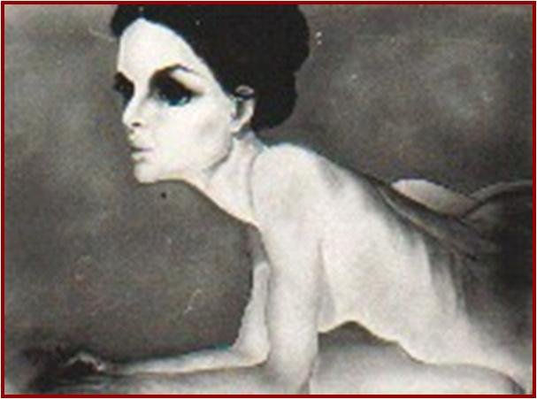 DESNUDO SOBRE ALFOMBRA