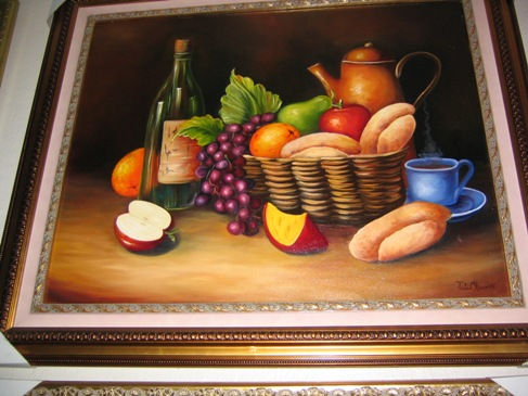 abundancia Oil Canvas