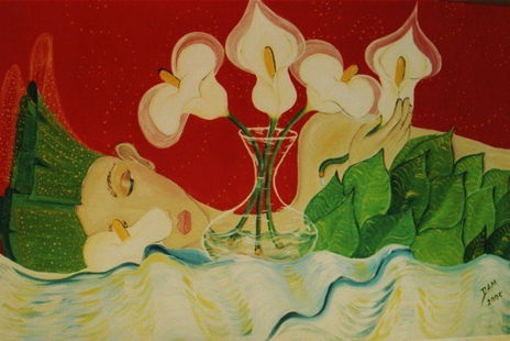 Mujer dormida