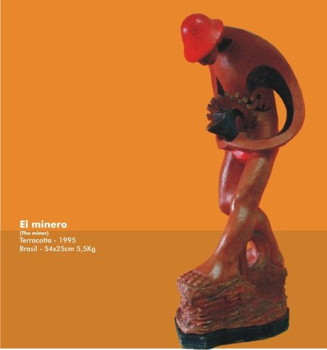 Mineiro - 1995 Terracotta Figurative