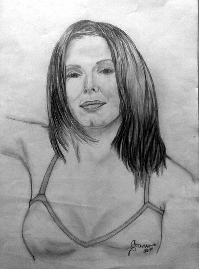 SANDRA BULLOCK Charcoal