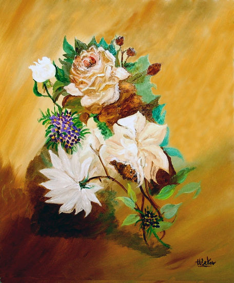 Flores Oil Canvas Landscaping