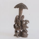 Terracota Encerada/Grabado Corteza Vegetal thumbnail 2
