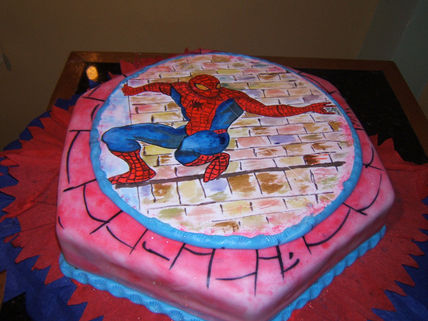 Torta Hombre Araña