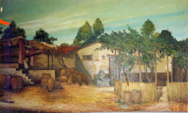 "interior de una bodega"colecc:"colores de mi region de walter ramos "