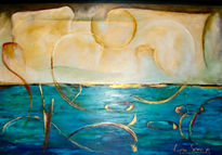 Mar abstracto