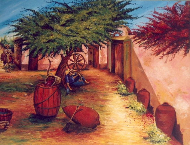 "la hora del descanso" colecc: "colores de mi region de walter ramos"