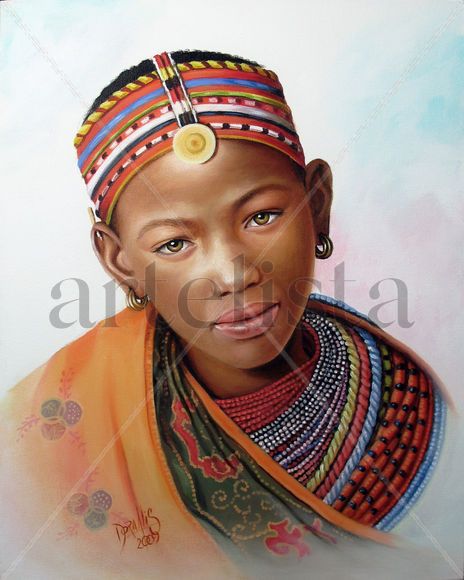 Niña de Raza negra 8