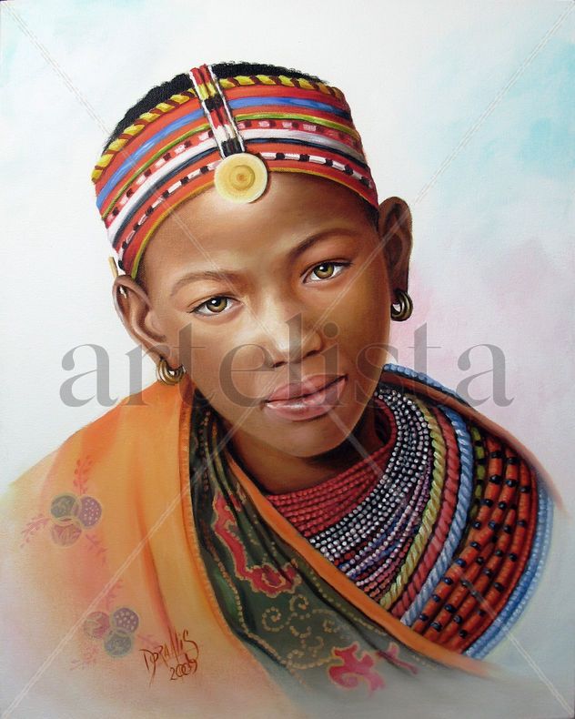 Niña de Raza negra 8